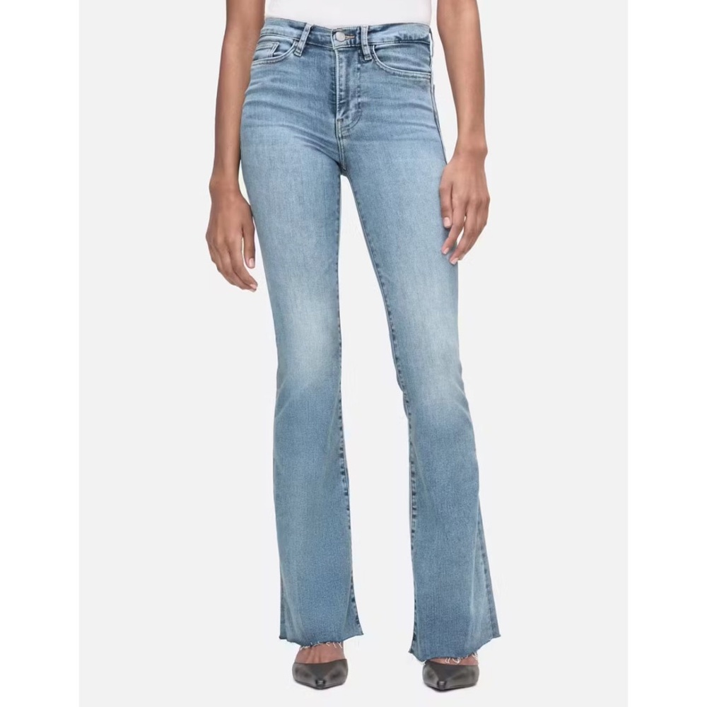 NWT Frame Le Easy Flare Raw After Colorado Jeans Size 34